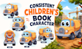 create a consistent character for your kids book story