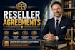 draft custom product reseller contracts for digital or physical goods