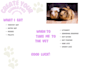 create pet care manuals