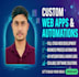 create full stack website and apps