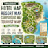 create hotel map resort map campground map tourist map illustration
