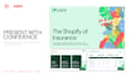 design a modern pitch deck presentation