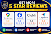 do google maps, facebook, g2, capterra, clutch or website review