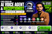 build an ai voice agent and receptionist using retell ai and n8n