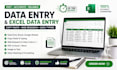 do accurate data entry, excel data entry, copy paste
