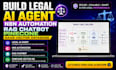 build legal ai agent n8n automation, rag chatbot pinecone, saas vector database