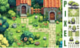 create pixel tilesets, tilemap spritesheet 2d environment indiegame assets