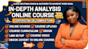 create online course content, certificate of completion, course curriculum