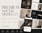 design a premium social media kit