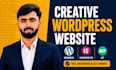 design or redesign creative wordpress website with elementor pro and acf