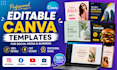 create editable canva templates