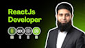 build a react js website as a professional react front end developer