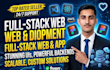 build a custom responsive website with full stack development front and back end