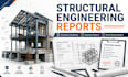 prepare professional structural engineering reports and calculations