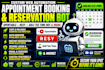 do web automation appointment booking bot reservation bot opentable bot resy bot