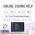 help with java python HTML CSS javascript and sql tasks