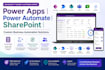 build power apps power automate and sharepoint solutions