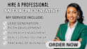 be your sales representative, appointment setter, b2b sales closer, cold calling