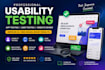 do usability testing, app testing, user testing and website review