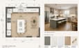 design kitchen remodeling renovation 3d floor plan interior rendering