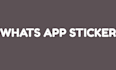 do colored whats app sticker
