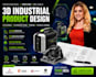 3d cad design industrial product design mechanical model prototype manufacturing