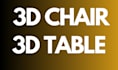 create 3d pen, 3d chair