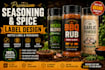 design premium seasoning, spice label and packaging