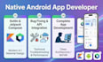 develop native android app using kotlin