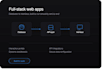 build a custom, interactive web application and deploy it