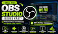 fix streamlabs obs issues, stream lag, audio, webcam and capture card