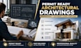 create permit ready architectural drawings, and construction plan