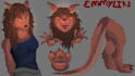 digital art of furries