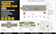 design a traffic control plan tcp for lane and road closures