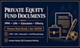 prepare private equity fund investor agreements as a US corporate lawyer