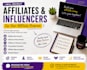 recruit affiliates and influencers for your affiliate program