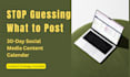 plan your social media content calendar and strategy