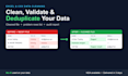 do excel data cleaning validation and duplicate removal