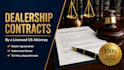 write a precise dealer appointment agreement for territory sales