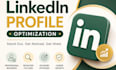 rewrite and optimize your linkedin profile with ats and SEO keywords