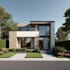 design luxury garden and landscape using ai