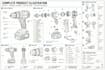 create product line art, techical drawing and instructions manual illustration