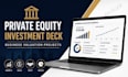 design private equity investment deck for business valuation projects