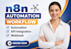 build custom n8n workflows and ai automation