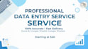 do fast data entry, excel copy paste and typing