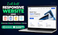 build a responsive website using HTML CSS javascript