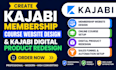 create kajabi membership course website design kajabi digital product redesign