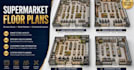 design supermarket floor plans for grocery stores