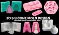 design professional injection mold plastic mold design 3d silicone soap mold