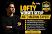 setup lofty CRM, lofty website, idx website, and lofty automation, CRM setup